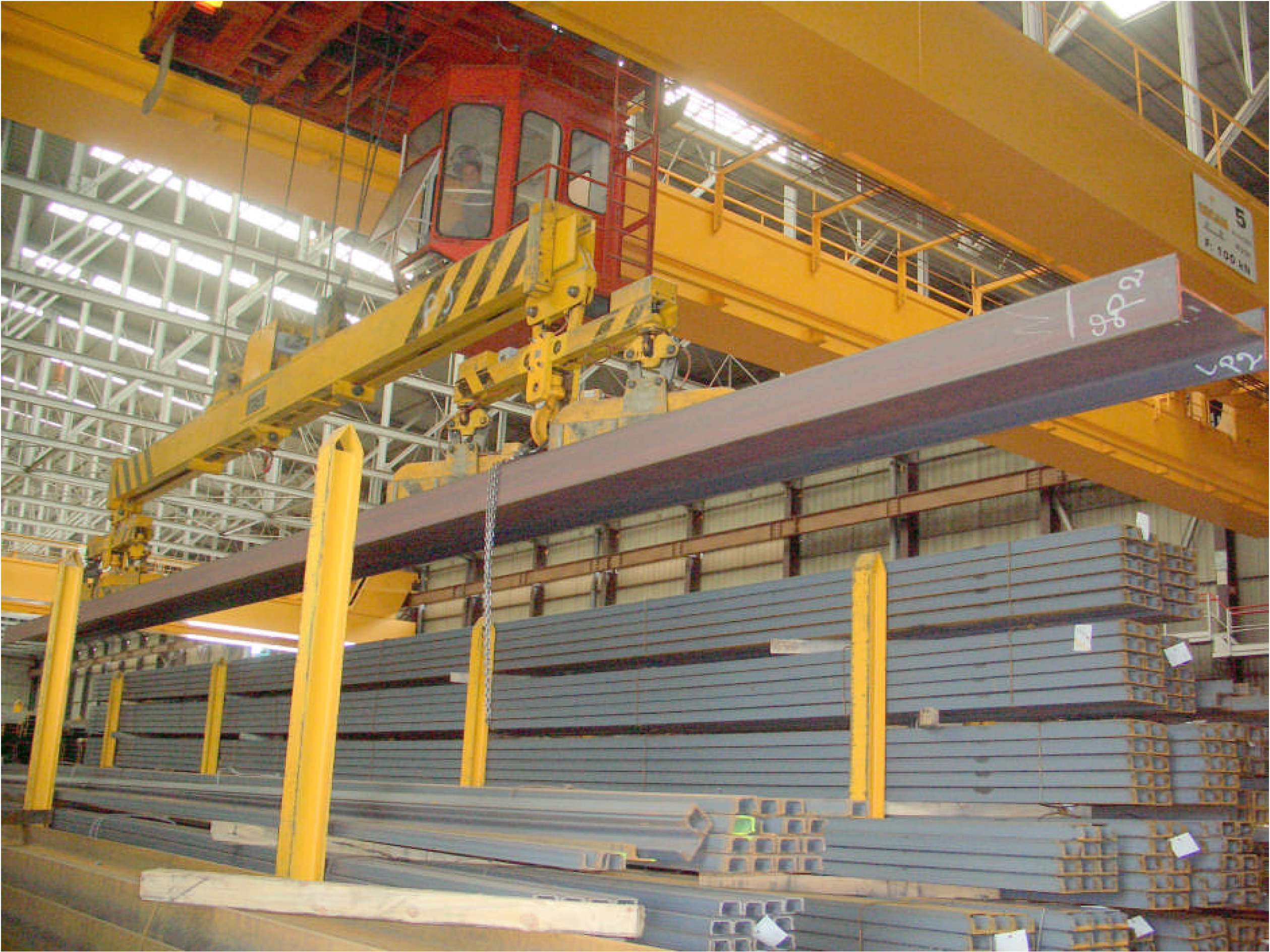 High storage density with TRUNINGER lifting magnet system
